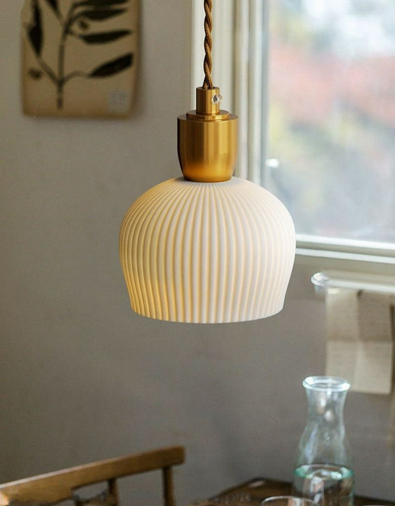 Modern White Ceramic Pendant Lights