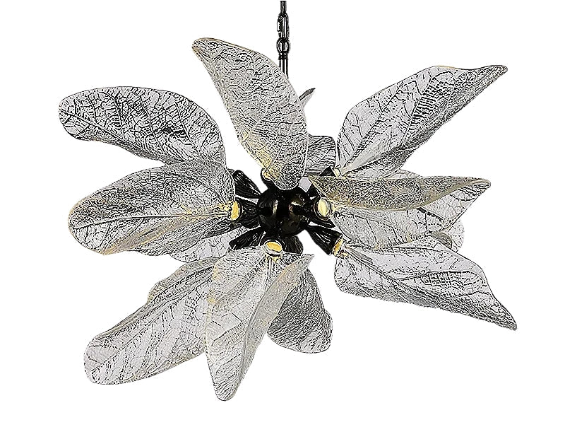 Irsina | Creative LED Chandelier in the Shape of Leaf for Living Room, Kitchen
