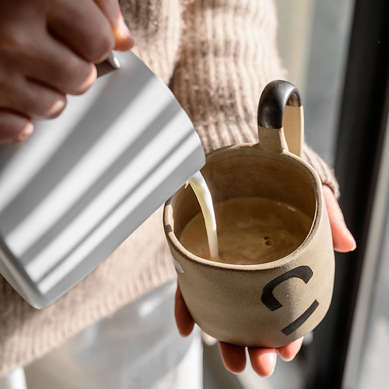 Taubeta Hand-Painted Ceramic Mug