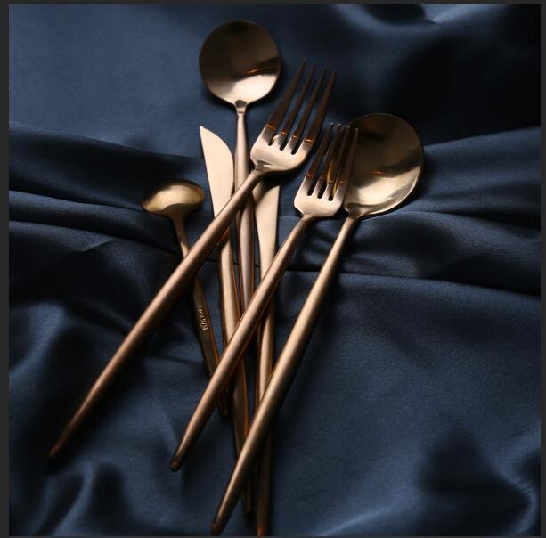 Maison Rose Gold Cutlery Set