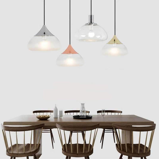 Bernice - Art Minimalist Glass Chandelier