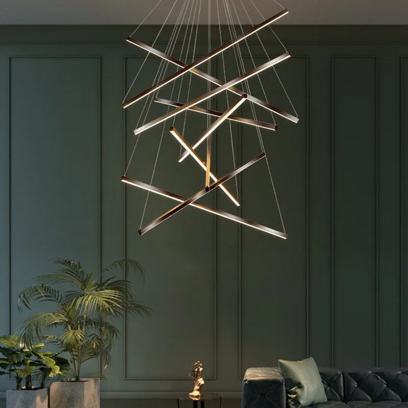 Modern Duplex Chandelier Lighting Fixture