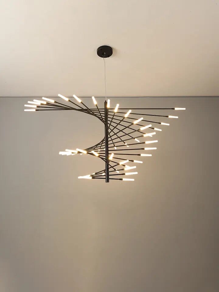 Nyra Spiral Elegant Chandelier