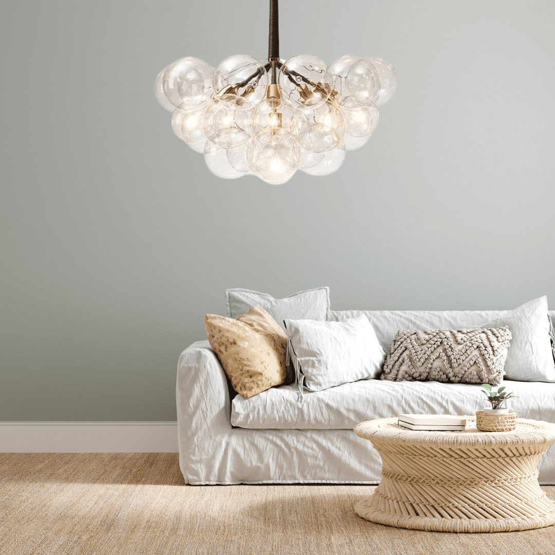 Ariya Elegant Glass Chandelier