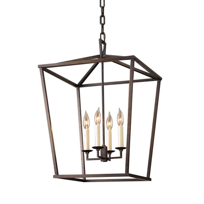 NYRA Retro Candle Cage Pendant