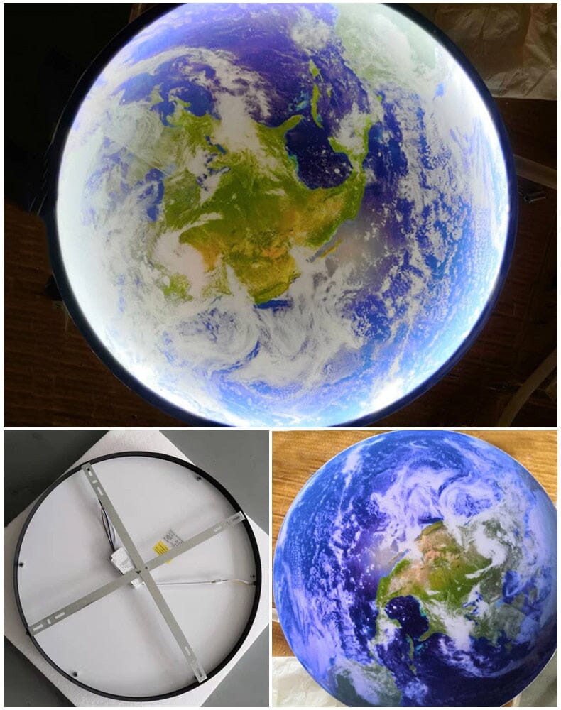 The Earth LED wall lamp