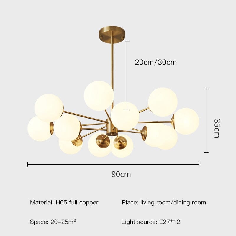 Melanie Bubble Chandelier Pendant Light