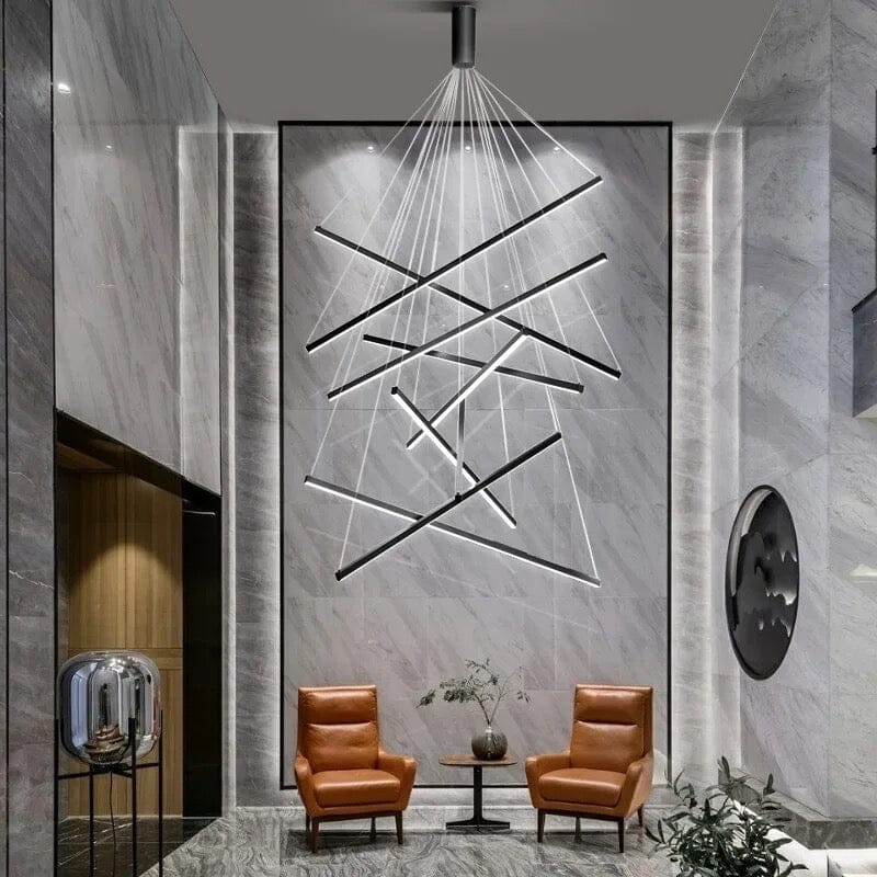 Modern Duplex Chandelier Lighting Fixture