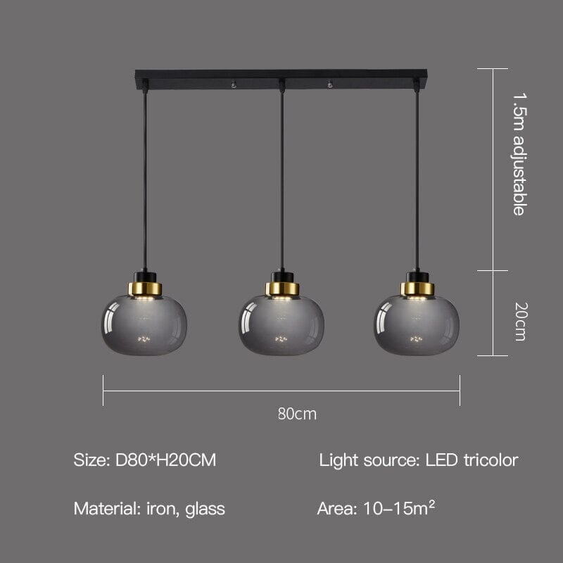 Ashton Stylish Glass Pendant Lights