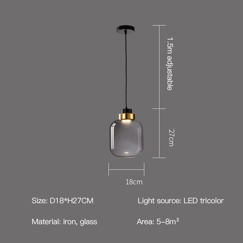 Ashton Stylish Glass Pendant Lights