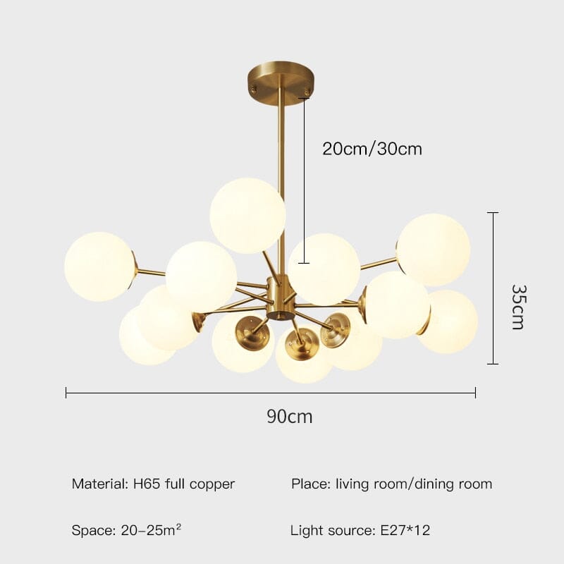 Melanie Bubble Chandelier Pendant Light