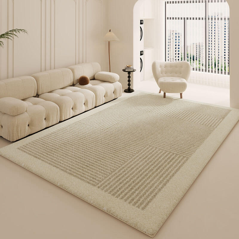 Minimalist Plush Area Rug