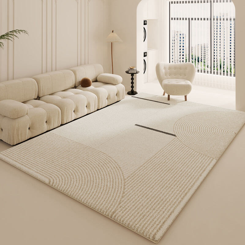 Minimalist Plush Area Rug