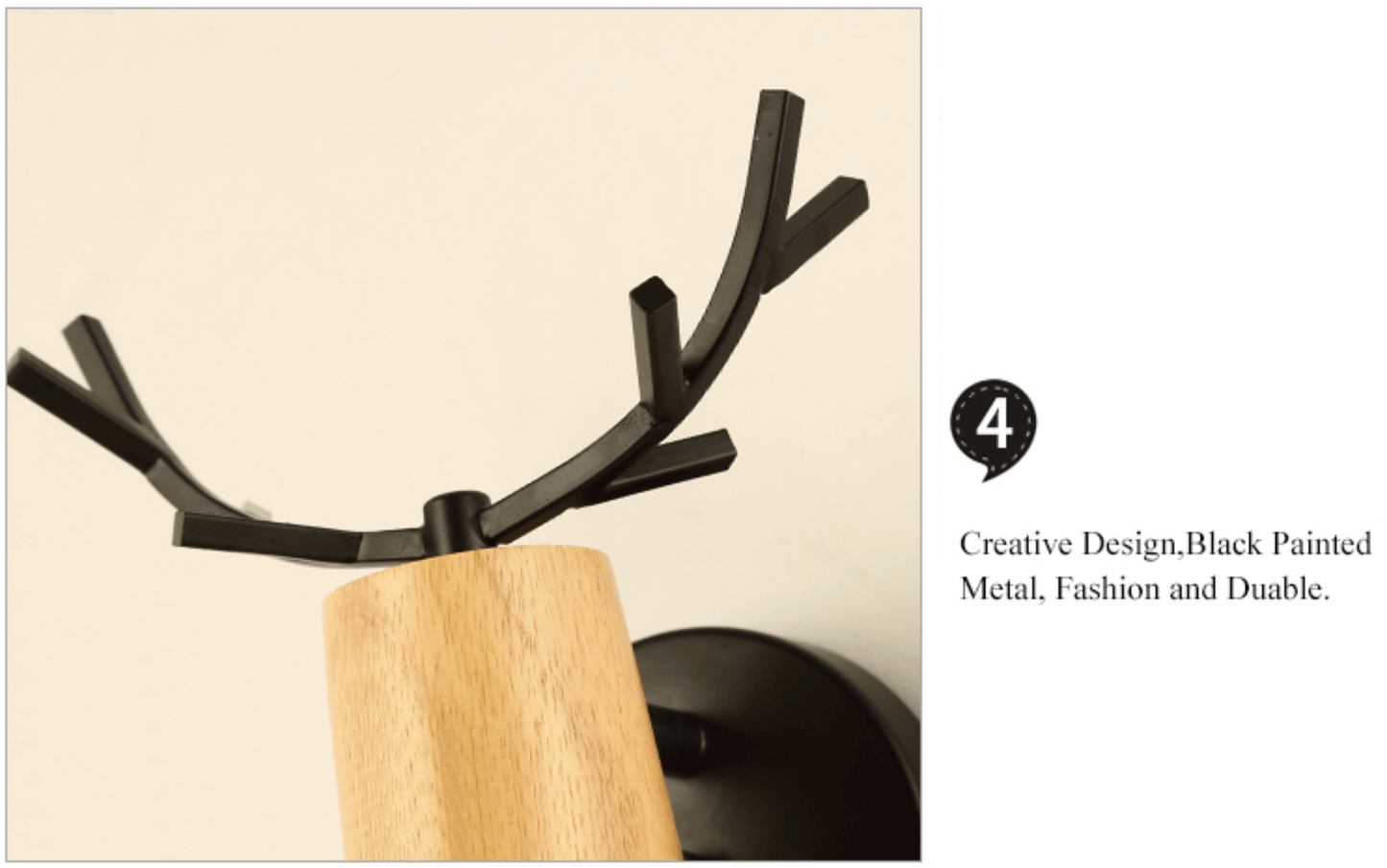 Antlers Nordic Wall Lamp - Nordic Side - 