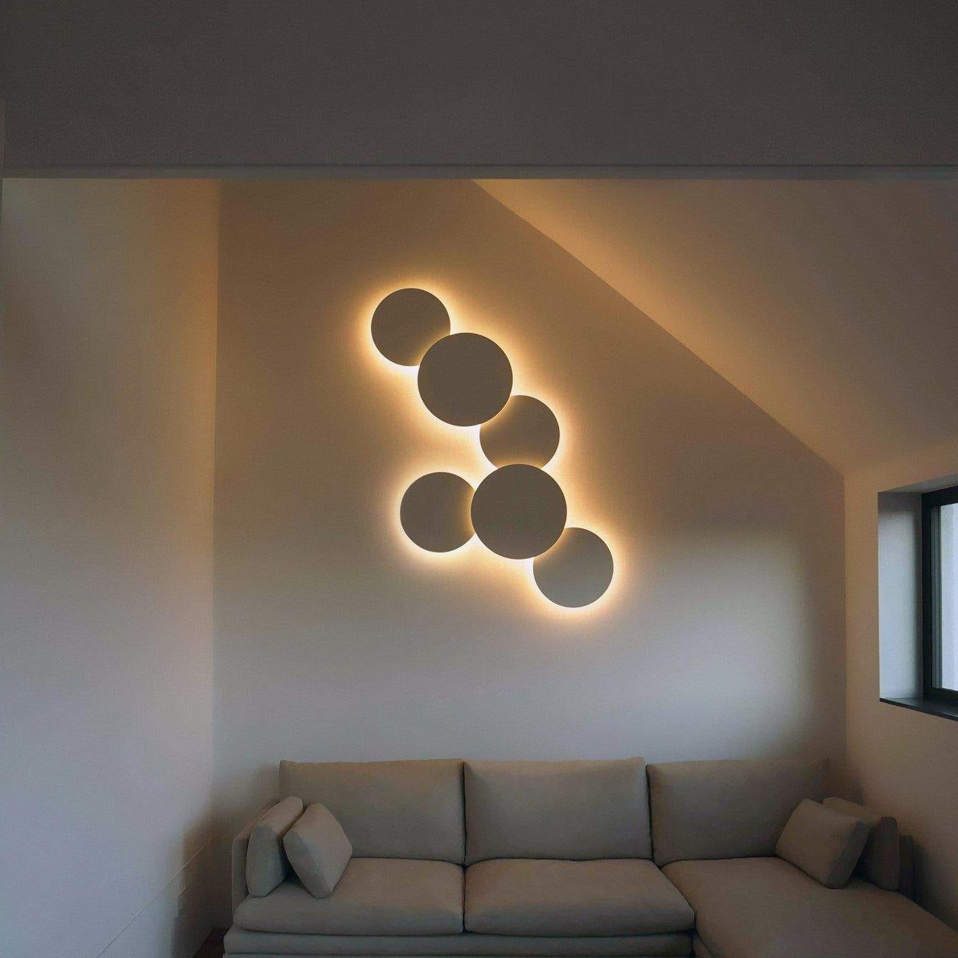 Art Fluorescent Wall Lamp