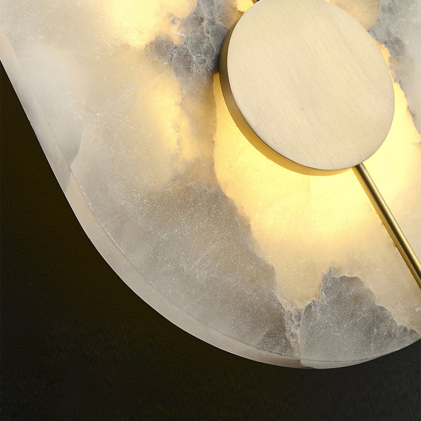 Artistic Alabaster Wall Lamp