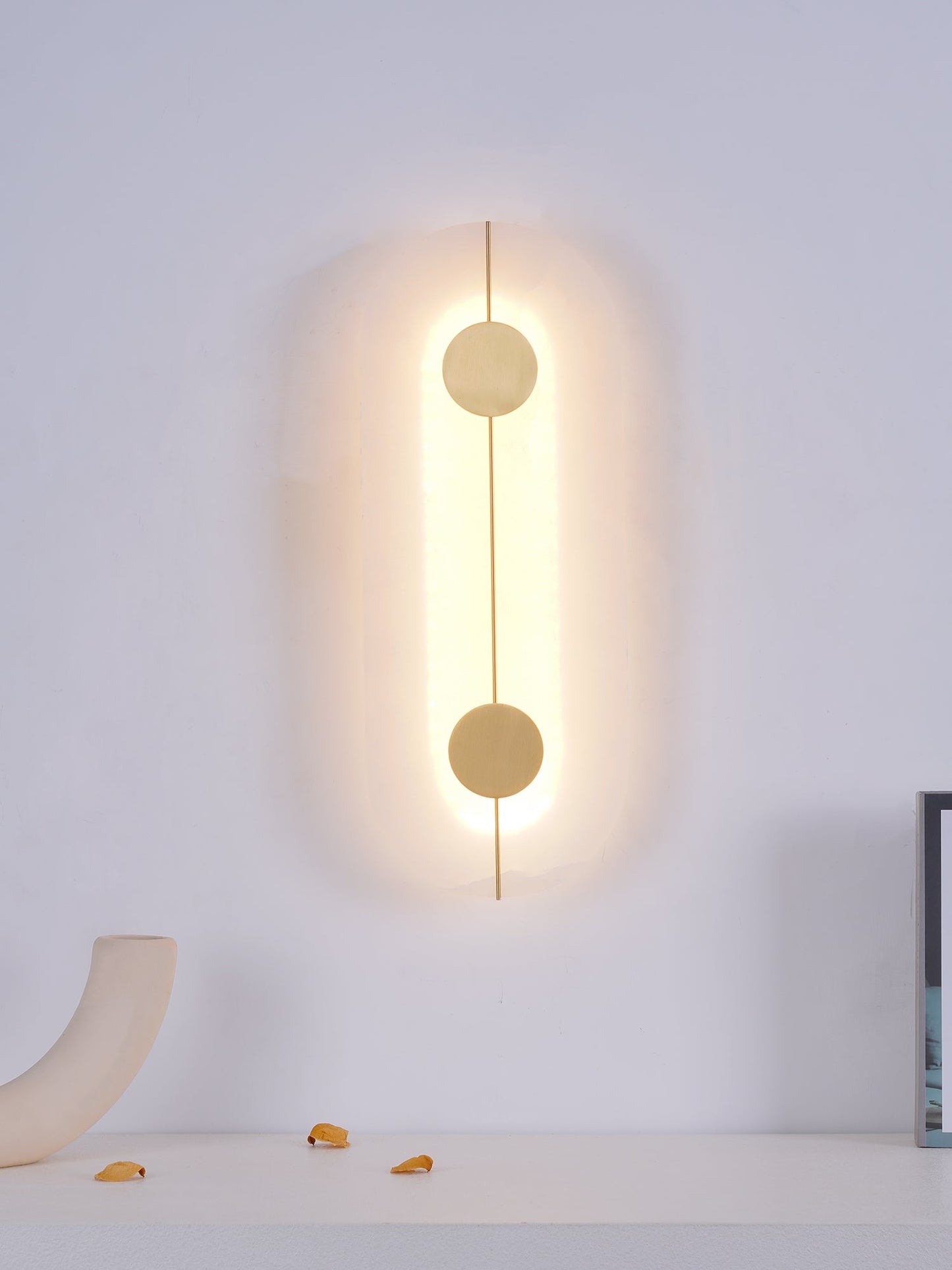 Artistic Alabaster Wall Lamp