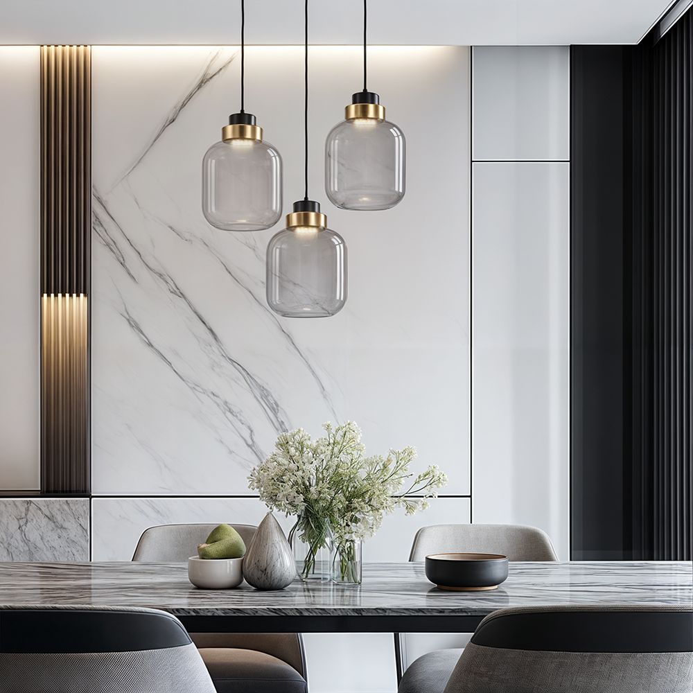 Ashton Stylish Glass Pendant Lights