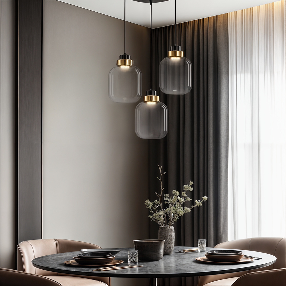 Ashton Stylish Glass Pendant Lights