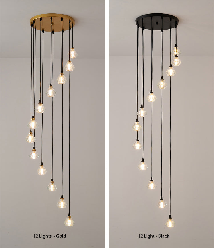 Aurorae LED Multi-Light Pendant