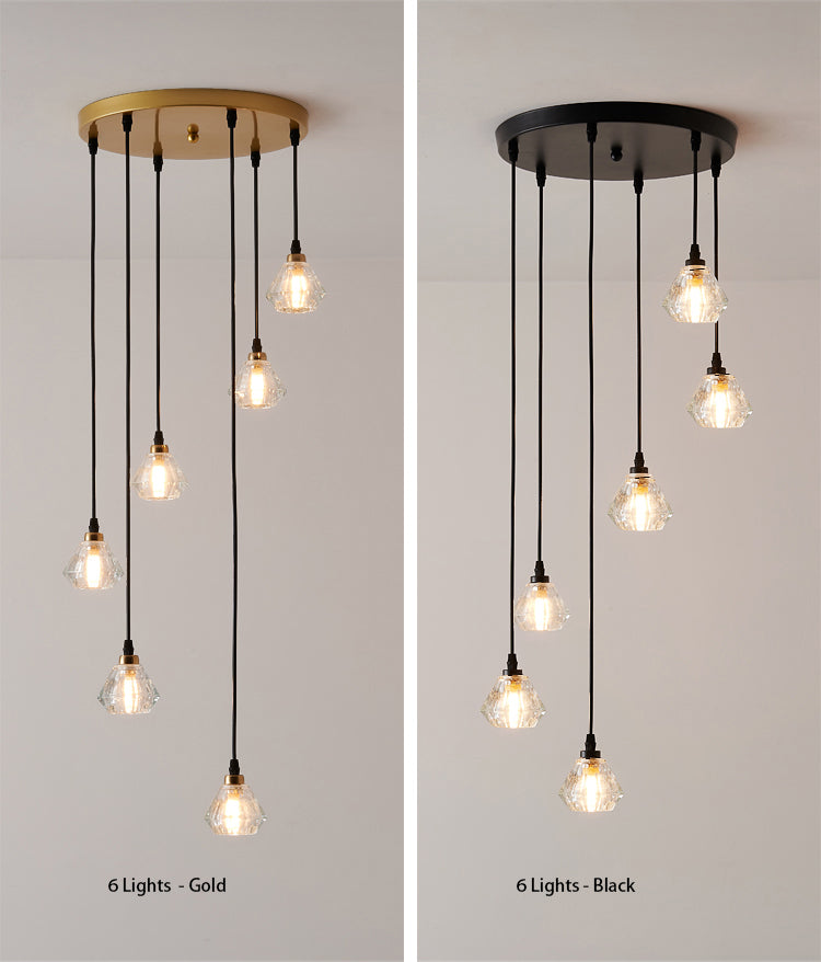 Aurorae LED Multi-Light Pendant