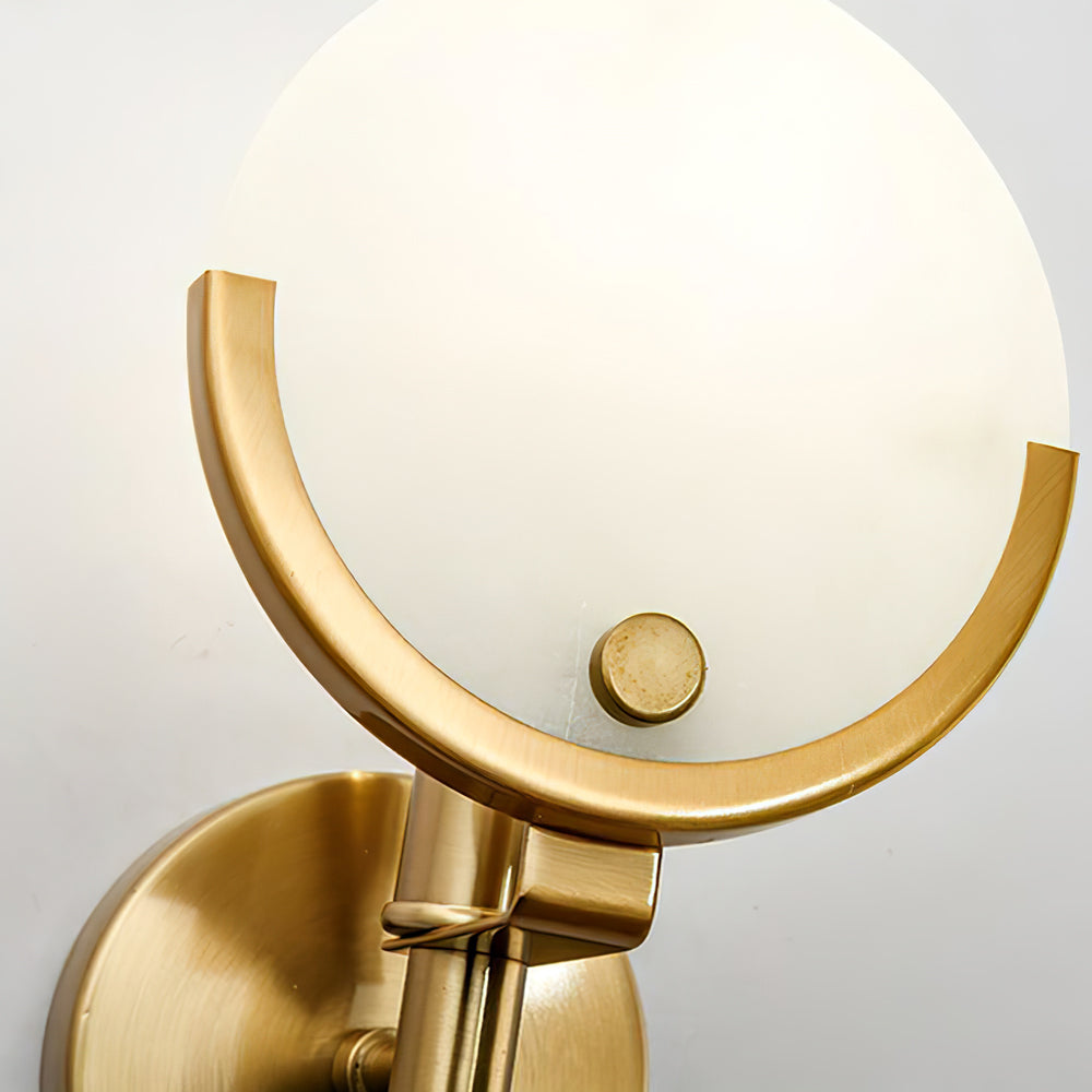 Ava Brass Wall Lamp