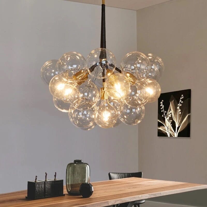 Ariya Elegant Glass Chandelier