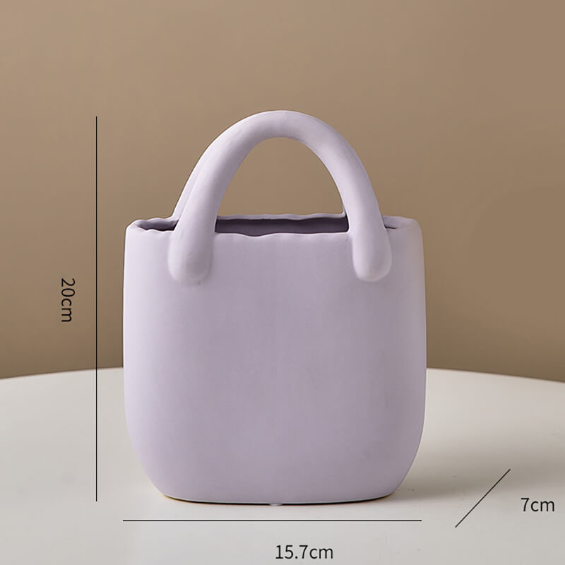 Bag Ceramic Vase