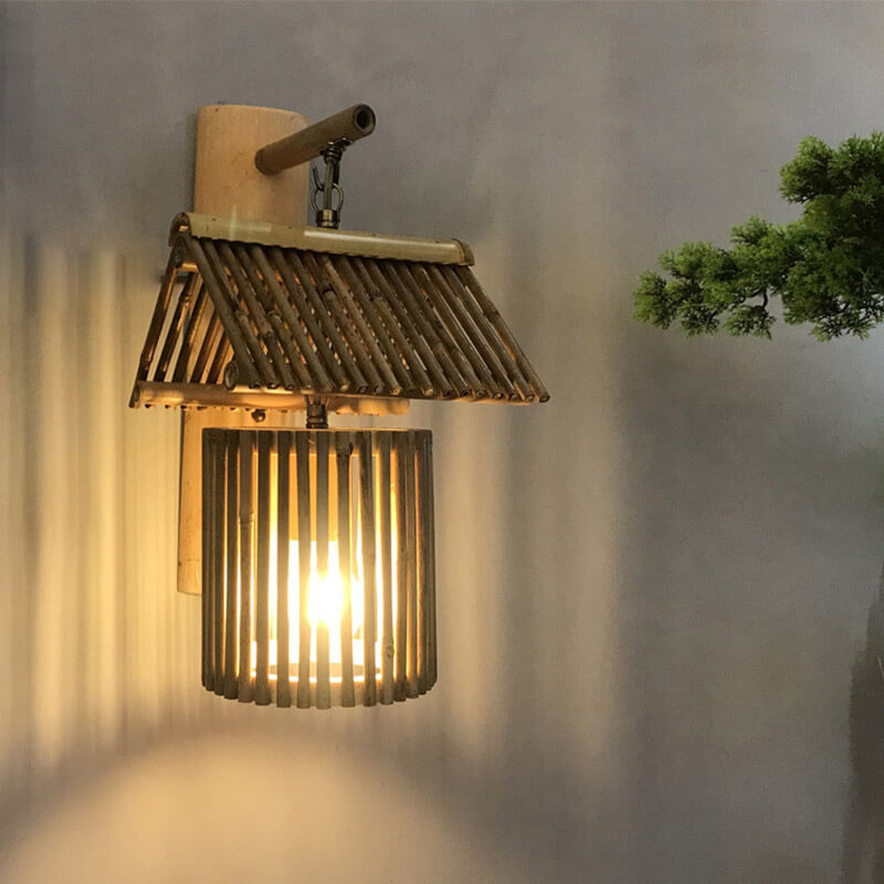 Bamboo Wall Lamp