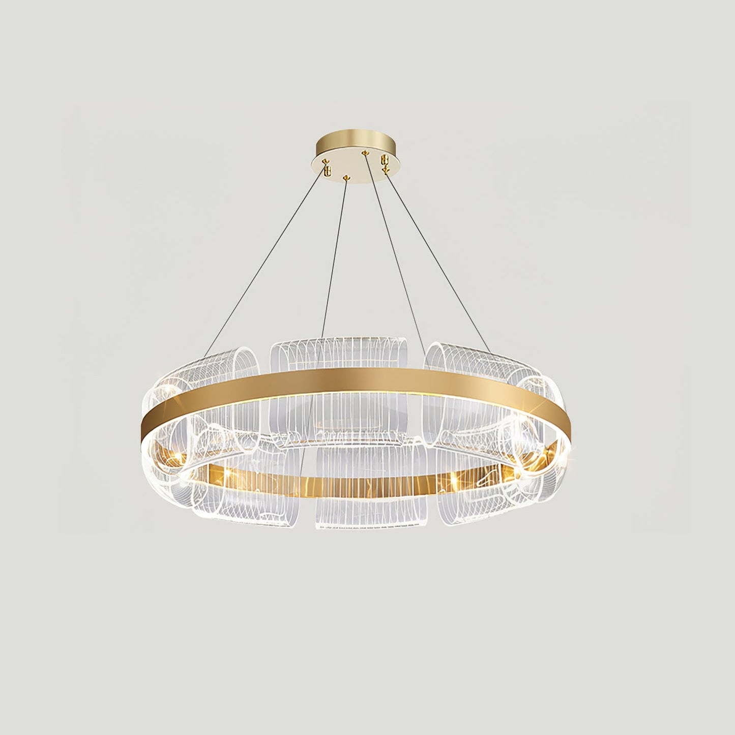 Bangle Rings Chandelier