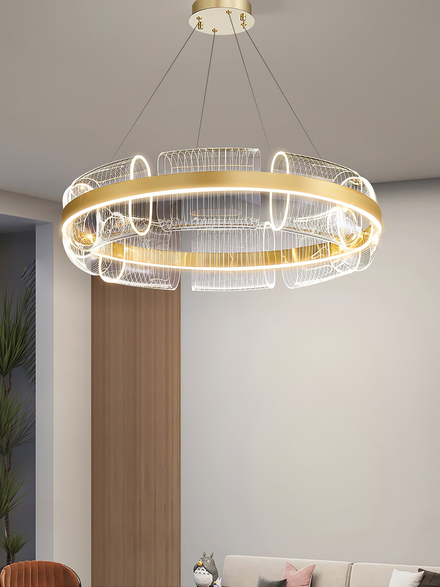 Bangle Rings Chandelier