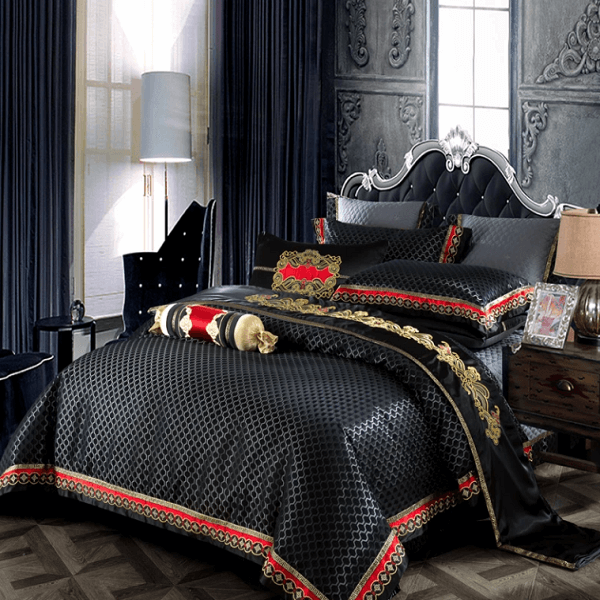 Bartedo Silk Satin Luxury Royal Duvet Cover Set - Nordic Side - architecture, arcitecture, art, artist, ashley furniture near me, Bartedo Silk Satin Luxury Royal Duvet Cover Set, bobs furnitu