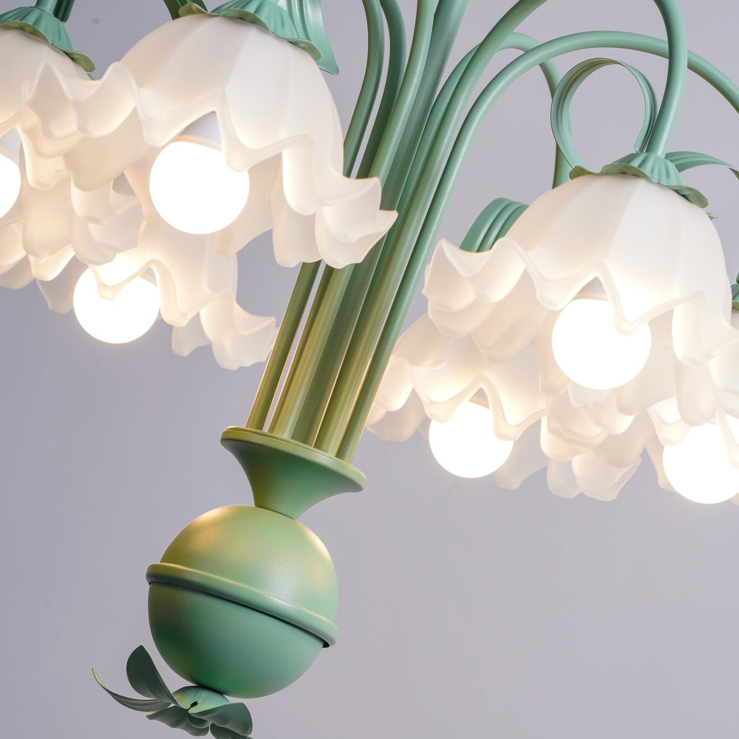 Bell Orchid Chandelier