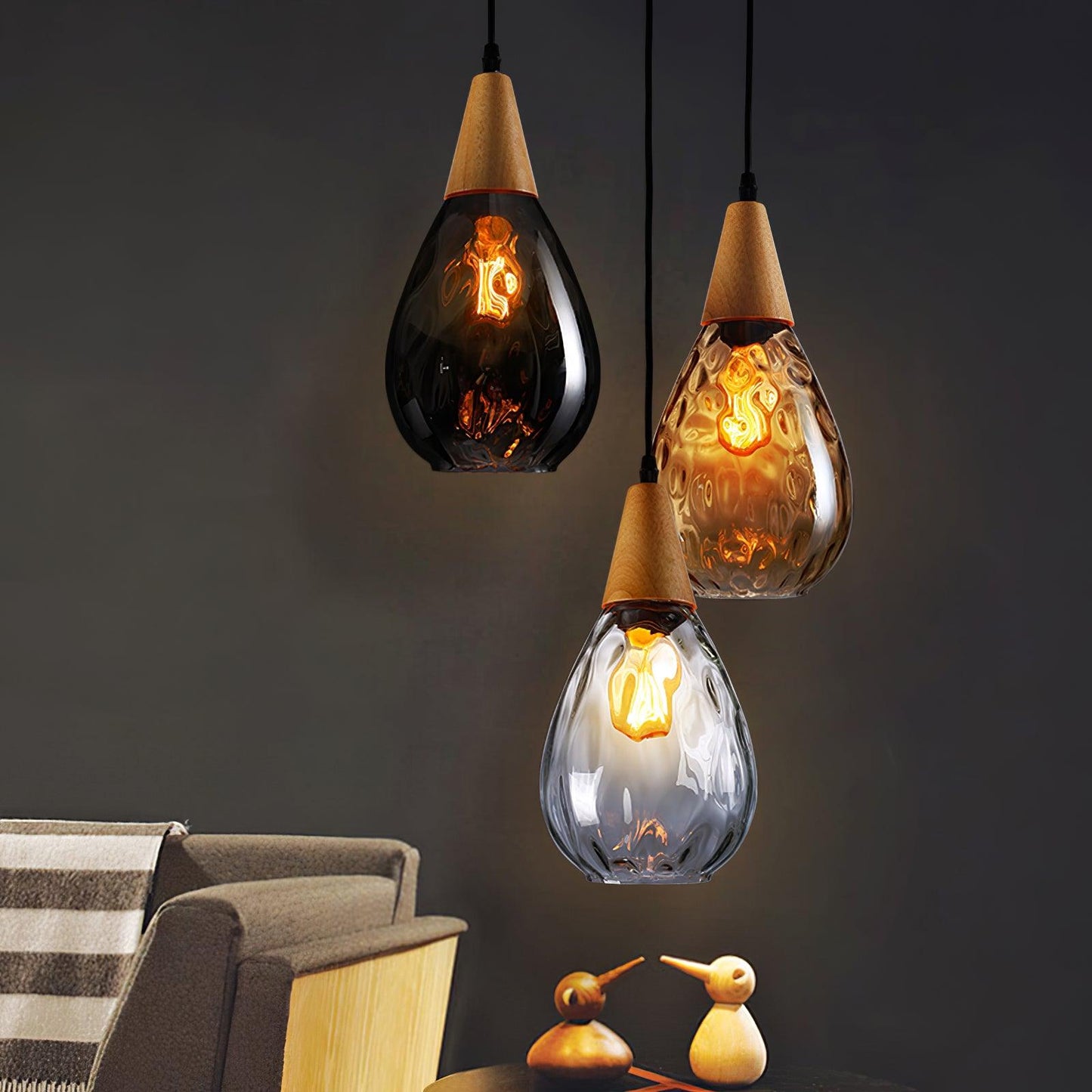 Besnier Glass Pendant Light