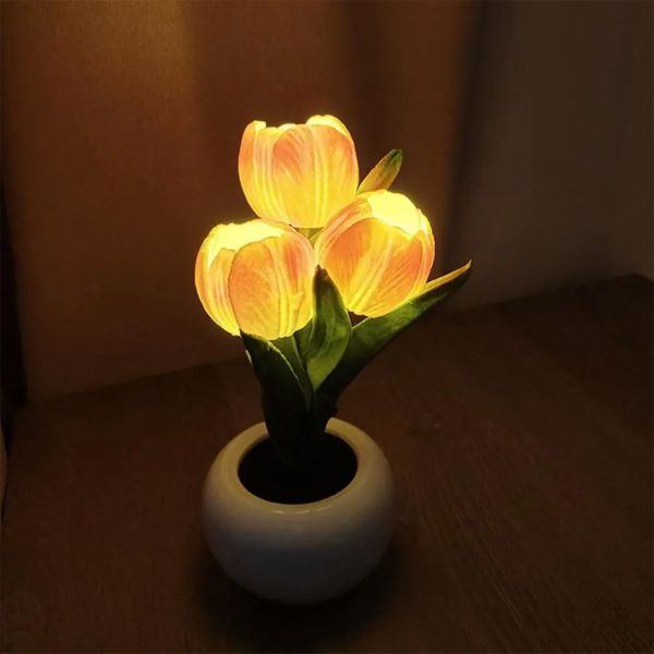 Bloom Bright LED Tulip Lamp