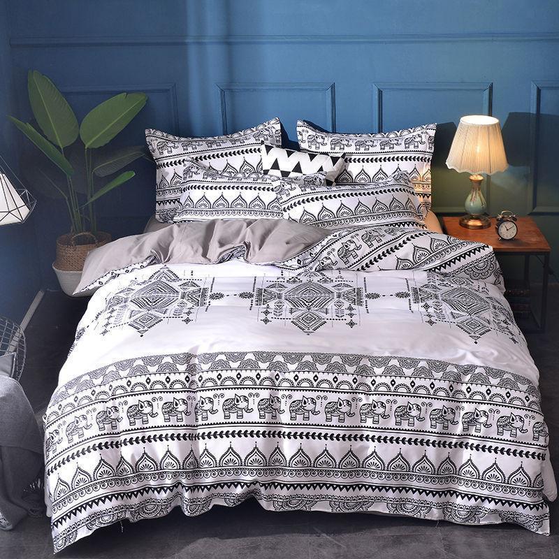 Bohemian Elephant Bedding Set - Nordic Side - not-hanger