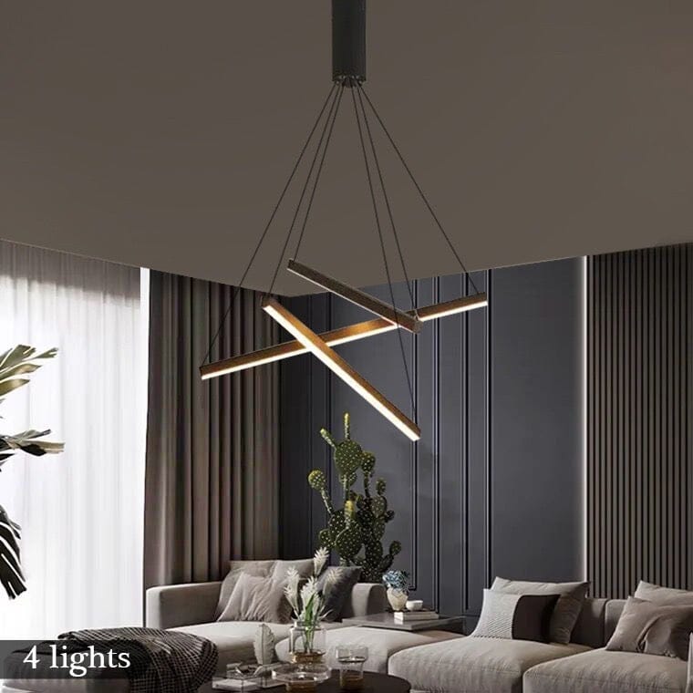 Modern Duplex Chandelier Lighting Fixture