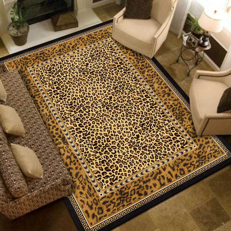 Modern Leopard Rug