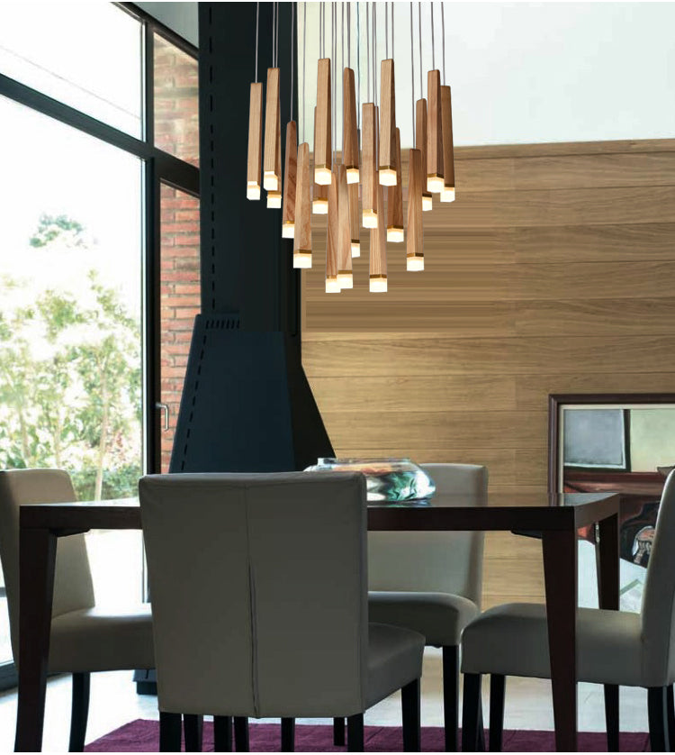 Matchstick Shape Chandelier Lighting Decor