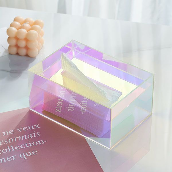 Colorful Acrylic Tissue Box