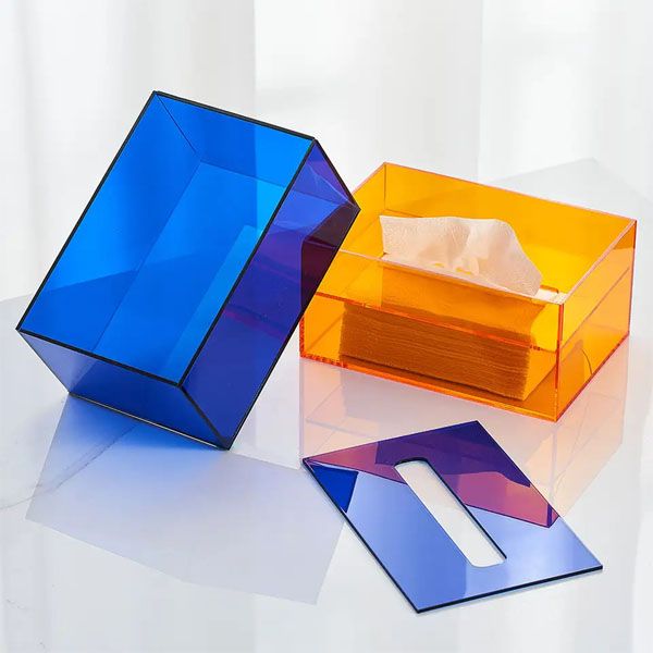 Colorful Acrylic Tissue Box
