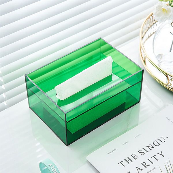 Colorful Acrylic Tissue Box