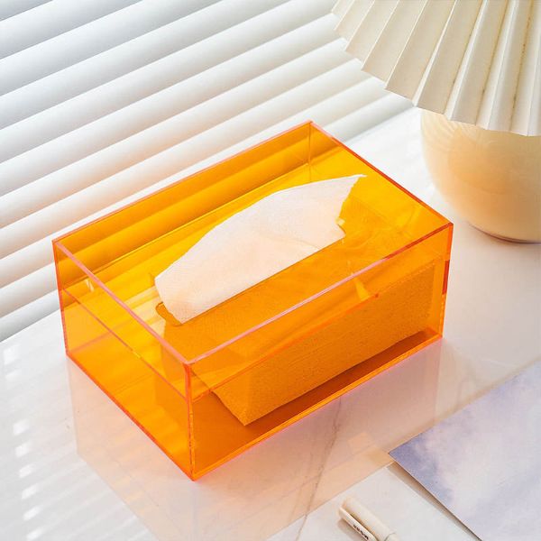 Colorful Acrylic Tissue Box