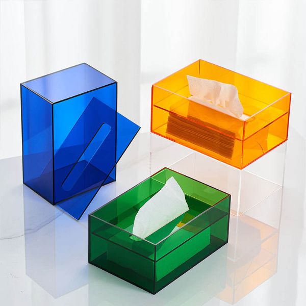 Colorful Acrylic Tissue Box