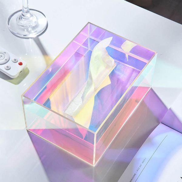 Colorful Acrylic Tissue Box