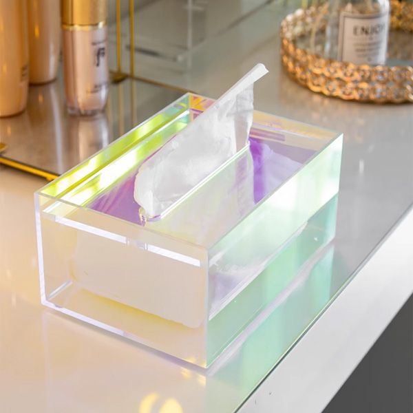 Colorful Acrylic Tissue Box