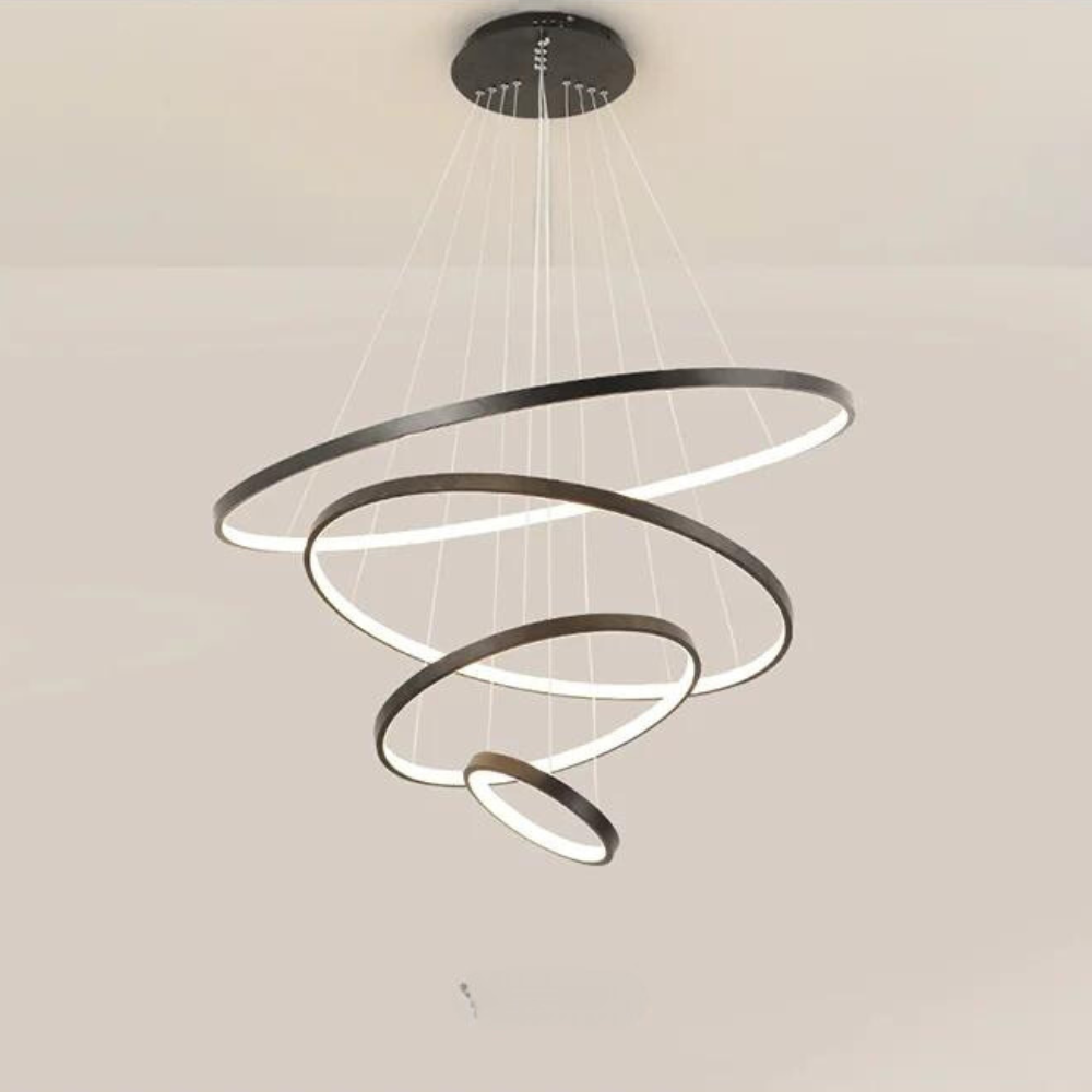 Modern LED Ring Chandelier