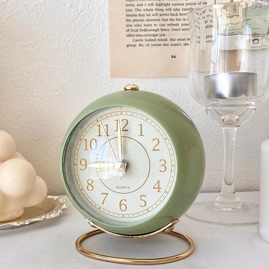 Vintage Ornaments Decorative Desk Clock