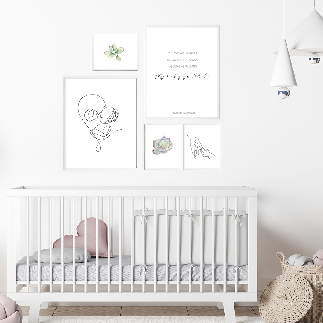 My Baby You'll Be Prints - Nordic Side - Art + Prints, not-hanger