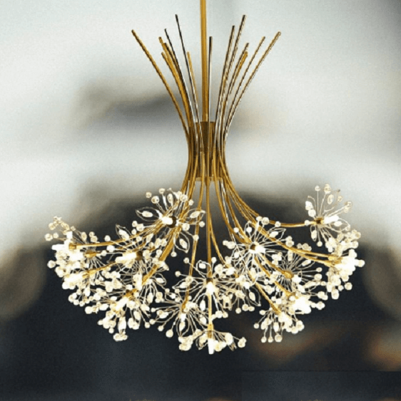 Crystal Bouquet Chandelier - Nordic Side - architecture, arcitecture, art, artichture, artist, bathroom vanity, contemporaryart, Crystal Bouquet Chandelier, crystal chandelier, decor, decorat